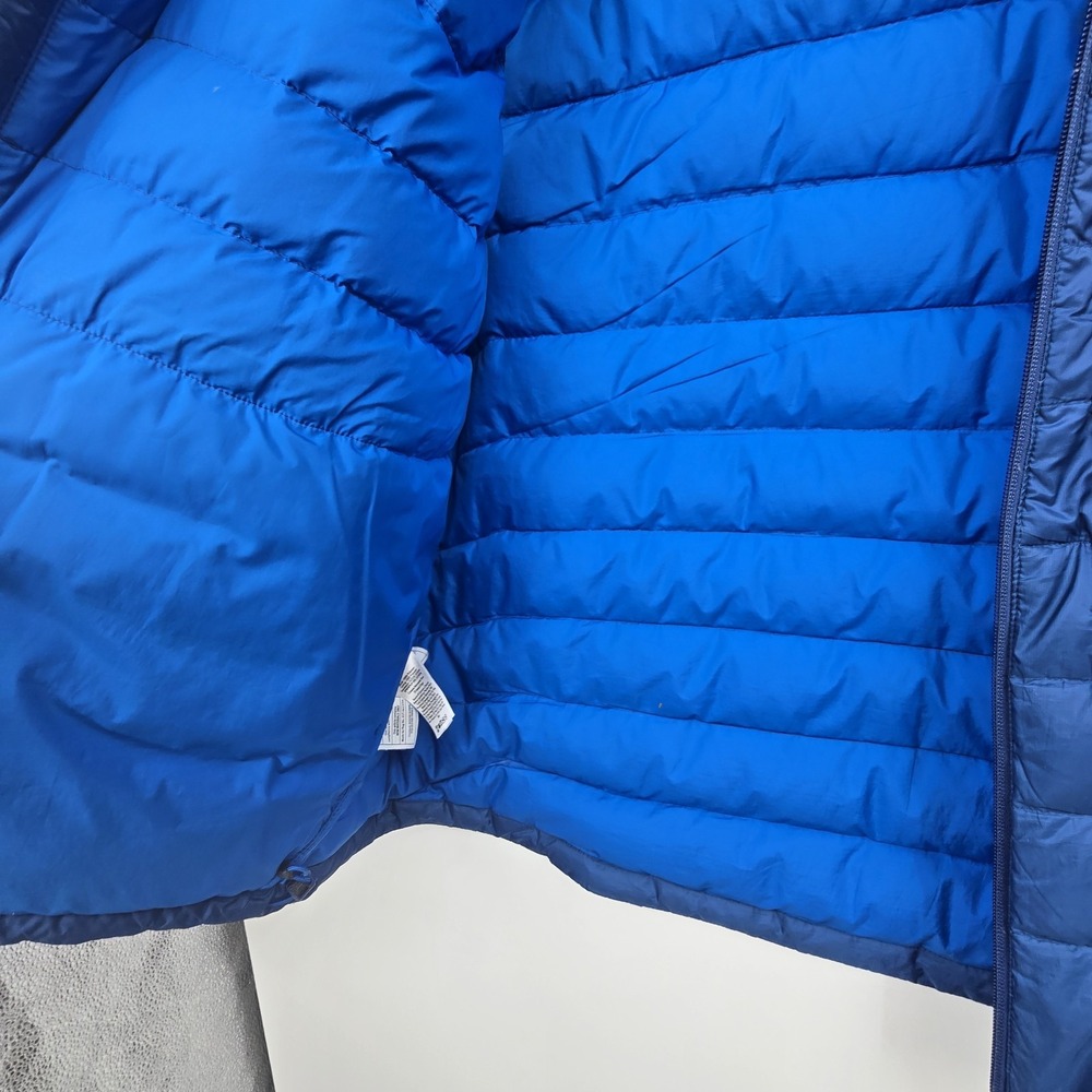 Eddie Bauer STORMDOWN 800 Down Puffer Vest Men's 2XL Blue Full Zip Pockets Warm - Picture 13 of 16